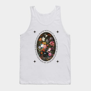 Bloom With Grace Vintage Aesthetic Tank Top